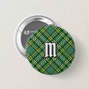 Chapa Redonda De 5 Cm Clan Currie Tartan