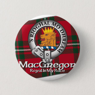 Chapa Redonda De 5 Cm Clan de MacGregor