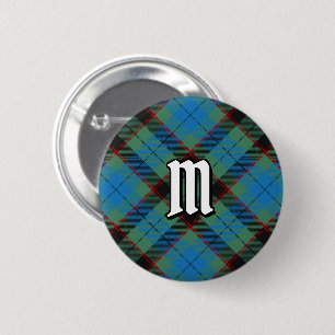 Chapa Redonda De 5 Cm Clan Guthrie Tartan Button