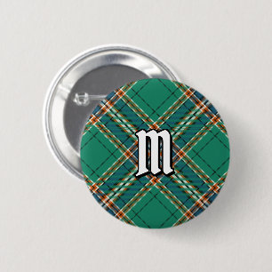 Chapa Redonda De 5 Cm Clan MacFarlane Ancient Hunting Tartán