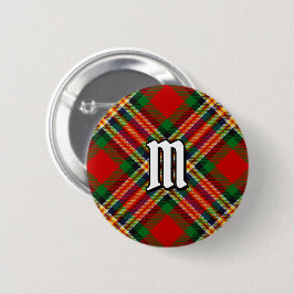 Chapa Redonda De 5 Cm Clan MacGill Tartan Button