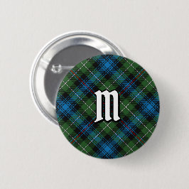 Chapa Redonda De 5 Cm Clan MacKenzie Tartan Button