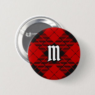 Chapa Redonda De 5 Cm Clan Macleod de Raasay Tartán