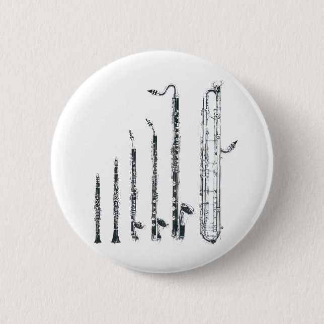Chapa Redonda De 5 Cm clarinets (Anverso)