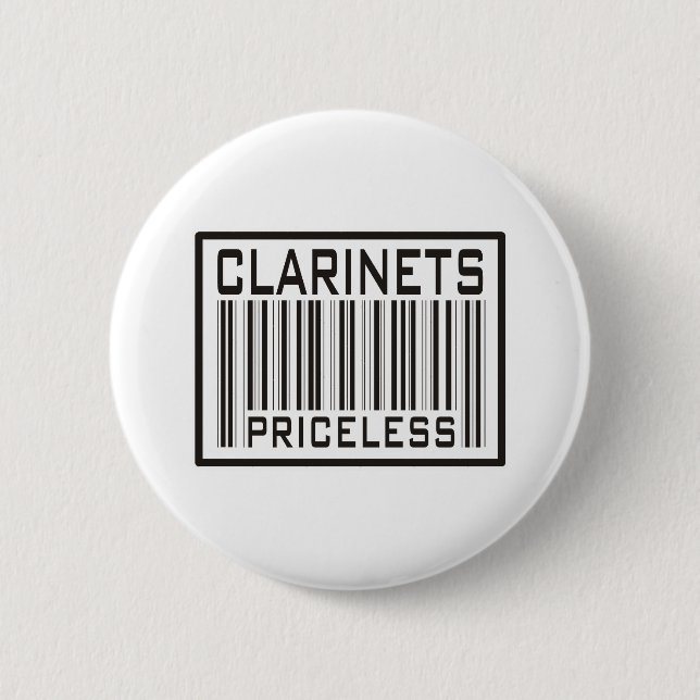 Chapa Redonda De 5 Cm Clarinets inestimables (Anverso)