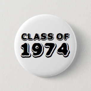 Chapa Redonda De 5 Cm clase de 1974