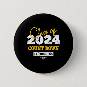 Chapa Redonda De 5 Cm Clase De 2024 Grado De Diversión 2022 Primer Día J
