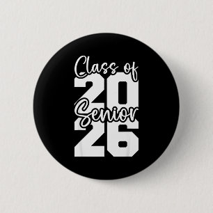 Chapa Redonda De 5 Cm Clase de 2026 escuela secundaria universidad super