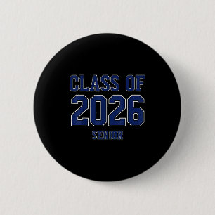 Chapa Redonda De 5 Cm Clase de graduación de secundaria 2026 escuela sec