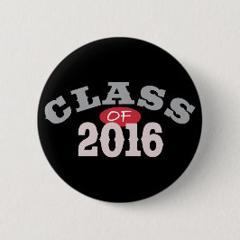 Chapa Redonda De 5 Cm Clase del rojo 2016