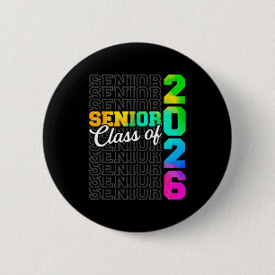 Chapa Redonda De 5 Cm Clase superior de graduados de secundaria de 2026