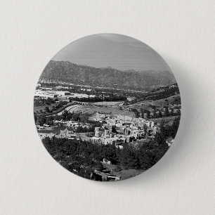 Chapa Redonda De 5 Cm Clásico USA California Hollywood Universal estudio