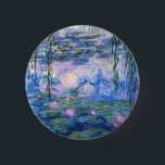 Chapa Redonda De 5 Cm Claude Monet Water Lillies 1919<br><div class="desc">Título: Artista de los lirios de agua: Claude Monet Año: 1919</div>