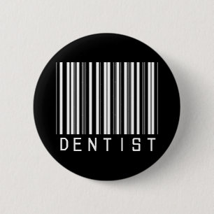 Chapa Redonda De 5 Cm Clave de barras del dentista