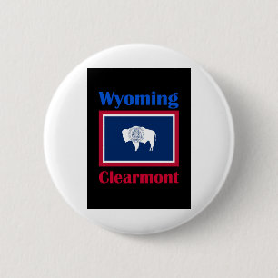 Chapa Redonda De 5 Cm Clearmont Wyoming