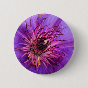 CHAPA REDONDA DE 5 CM CLEMATIS
