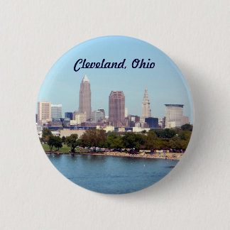 Chapa Redonda De 5 Cm Cleveland (Vista del lago)