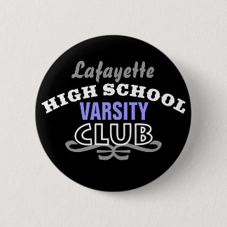 Chapa Redonda De 5 Cm Club de la High School secundaria - equipo