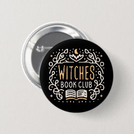 Chapa Redonda De 5 Cm club de lectura de fantasía de brujas grupo de lec