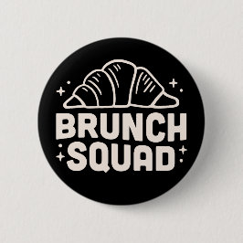 Chapa Redonda De 5 Cm Club de squad de brunch