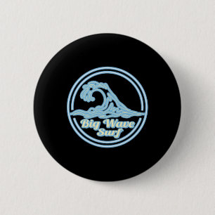 Chapa Redonda De 5 Cm Club de Surf de Olas Grandes de North Jetty Beach,