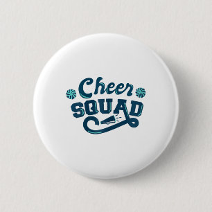 Chapa Redonda De 5 Cm Club Deportivo de Animadoras Cheer Squad