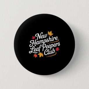 Chapa Redonda De 5 Cm Club Divertido de Limpiadores de Hojas de New Hamp