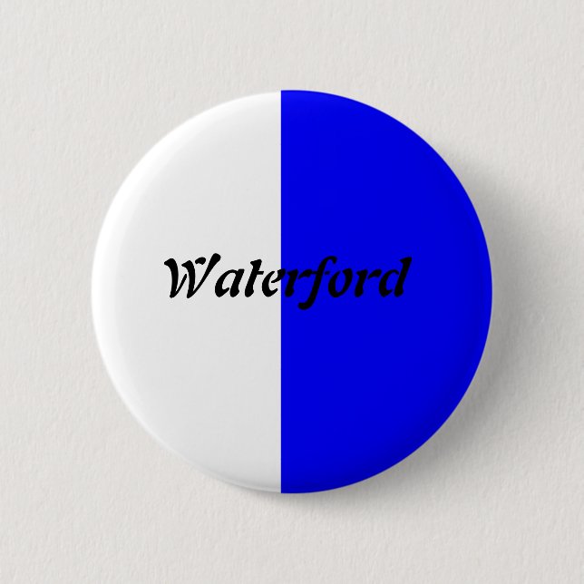 Chapa Redonda De 5 Cm Co Waterford Badge (Anverso)