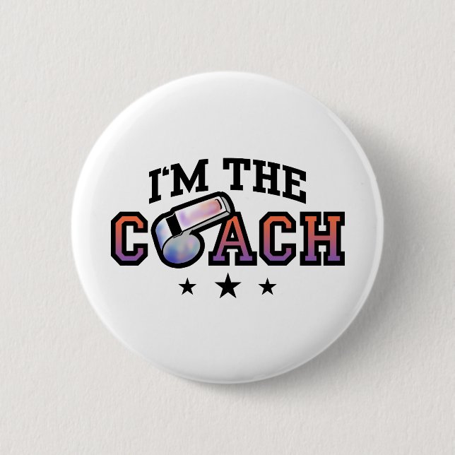 Chapa Redonda De 5 Cm Coach (Anverso)