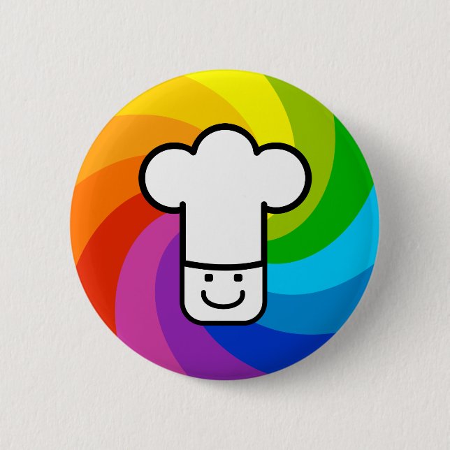 Chapa Redonda De 5 Cm Cocina colorida (Anverso)