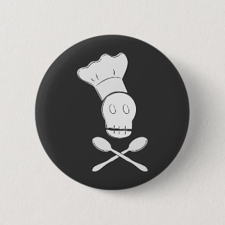 Chapa Redonda De 5 Cm Cocinero del pirata