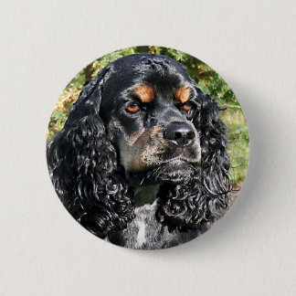 Chapa Redonda De 5 Cm Cocker Spaniel