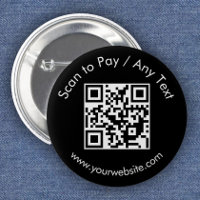 Código QR personalizado / Negro de texto