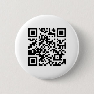 Chapa Redonda De 5 Cm Código Qr RickRoll Gif