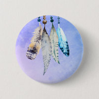 Colas acuáticas 'n Feathers on Bluish Purple