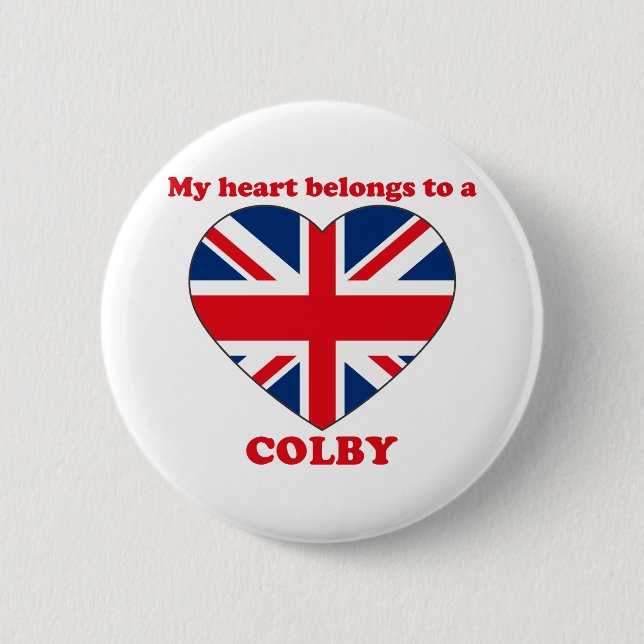 Chapa Redonda De 5 Cm Colby (Anverso)
