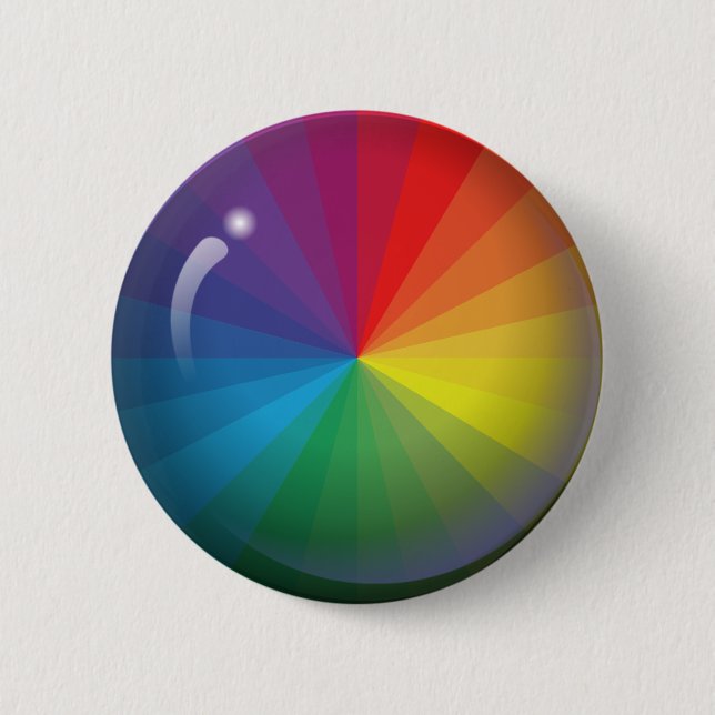 Chapa Redonda De 5 Cm Colección adaptable #2 del espectro (Anverso)