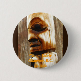 Chapa Redonda De 5 Cm Colección de arte ESPÍRITU TOTEM
