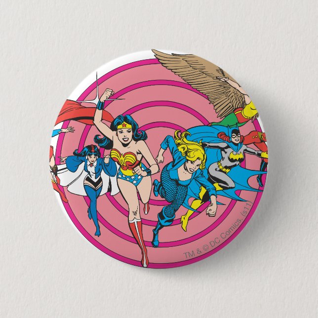 Chapa Redonda De 5 Cm Colección Super Powers™ 8 (Anverso)