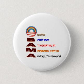 Chapa Redonda De 5 Cm Coleccionables antis de Obama