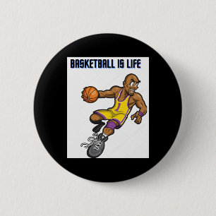 Chapa Redonda De 5 Cm Colecciones de baloncesto