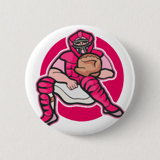 Chapa Redonda De 5 Cm Colector rosado