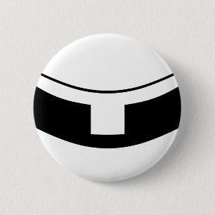 Chapa Redonda De 5 Cm Collar del sacerdote católico romano