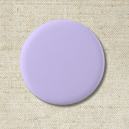 Chapa Redonda De 5 Cm Color sólido pastel Lilac | Clásica | Elegante