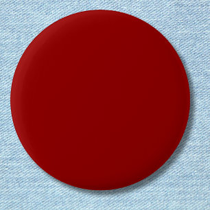 Chapa Redonda De 5 Cm Color sólido rojo Crimson   Clásica   Elegante