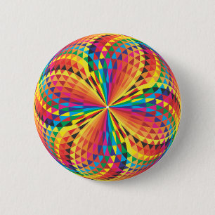 Chapa Redonda De 5 Cm Colores árabes