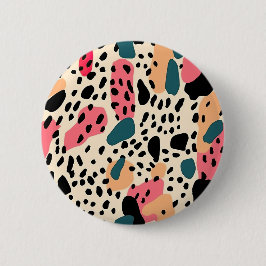 Chapa Redonda De 5 Cm Colorful Animal Print 10