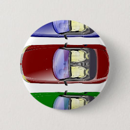Chapa Redonda De 5 Cm Colourful cars