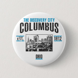 Chapa Redonda De 5 Cm Columbus
