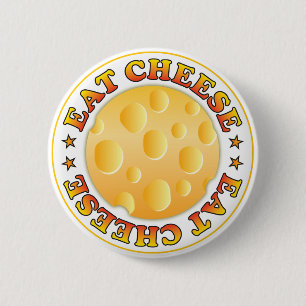 Chapa Redonda De 5 Cm Coma el queso